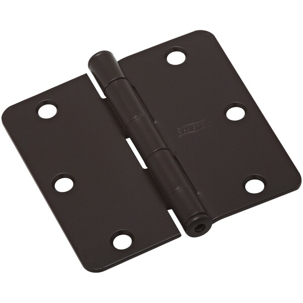 National National Hardware 3-1/2 in. L Oil Rubbed Bronze Door Hinge 3 pk N830-324 - main